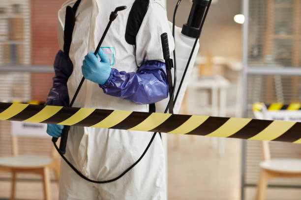 Professional Sewage Cleanup technician working in Soledad, CA